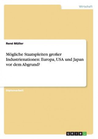 Książka Moegliche Staatspleiten grosser Industrienationen René Müller