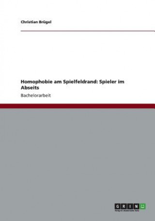 Book Homophobie am Spielfeldrand Christian Brügel