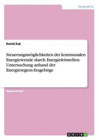 Kniha Steuerungsmoeglichkeiten der kommunalen Energiewende durch Energieleitstellen David Zuk