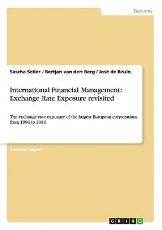 Kniha International Financial Management Sascha Seiler