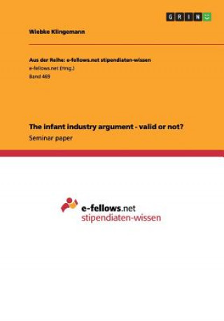 Könyv infant industry argument - valid or not? Wiebke Klingemann