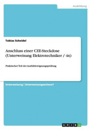 Carte Anschluss einer CEE-Steckdose (Unterweisung Elektrotechniker / -in) Tobias Scheidel