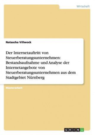 Kniha Internetauftritt von Steuerberatungsunternehmen Natascha Villwock