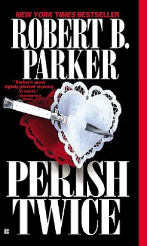 Carte Perish Twice. Doppelter Verrat, englische Ausgabe Robert B. Parker