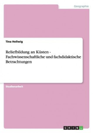 Książka Reliefbildung an Kusten - Fachwissenschaftliche und fachdidaktische Betrachtungen Tina Hellwig