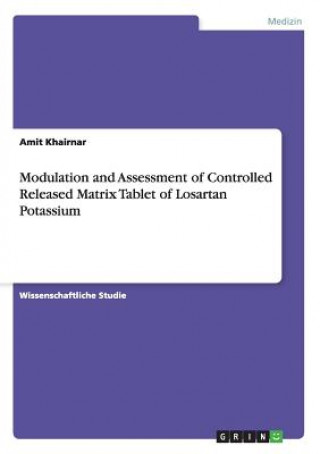 Carte Modulation and Assessment of Controlled Released Matrix Tablet of Losartan Potassium Amit Khairnar
