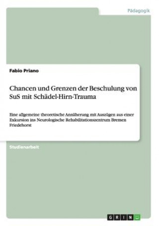 Książka Chancen und Grenzen der Beschulung von SuS mit Schadel-Hirn-Trauma Fabio Priano