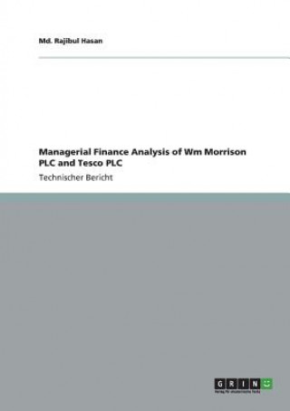 Carte Managerial Finance Analysis of Wm Morrison PLC and Tesco PLC Md. Rajibul Hasan