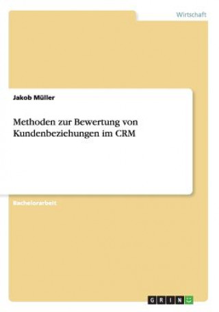 Carte Methoden zur Bewertung von Kundenbeziehungen im CRM Jakob Müller