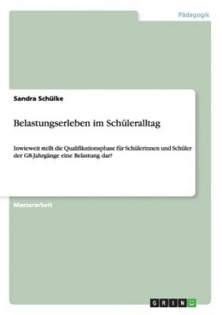 Kniha Belastungserleben im Schuleralltag Sandra Schülke