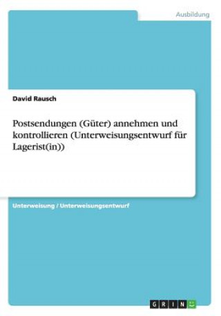 Kniha Postsendungen (Guter) annehmen und kontrollieren (Unterweisungsentwurf fur Lagerist(in)) David Rausch