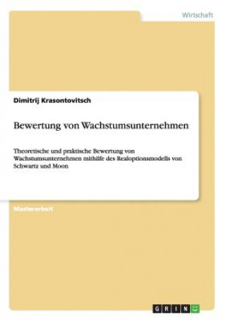 Knjiga Bewertung von Wachstumsunternehmen Dimitrij Krasontovitsch