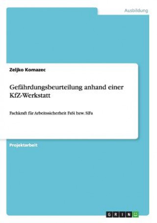 Book Gefahrdungsbeurteilung anhand einer KfZ-Werkstatt Zeljko Komazec