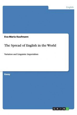 Livre Spread of English in the World Eva-Maria Kaufmann