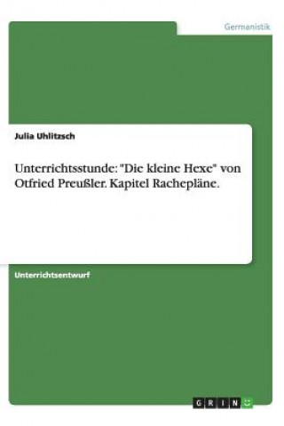 Kniha Unterrichtsstunde Julia Uhlitzsch