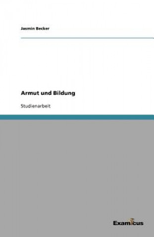 Carte Armut Und Bildung Jasmin Becker