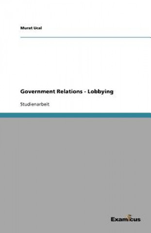 Buch Government Relations - Lobbying Murat Ucal