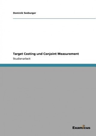 Buch Target Costing und Conjoint Measurement Dominik Seeburger