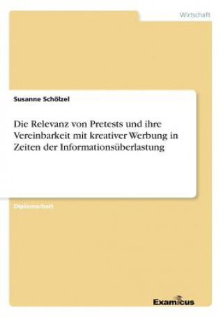 Carte Relevanz von Pretests und ihre Vereinbarkeit mit kreativer Werbung in Zeiten der Informationsuberlastung Susanne Schölzel