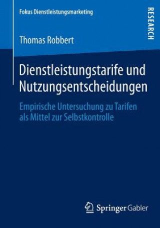 Carte Dienstleistungstarife Und Nutzungsentscheidungen Thomas Robbert