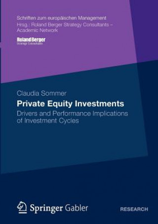 Książka Private Equity Investments Claudia Sommer