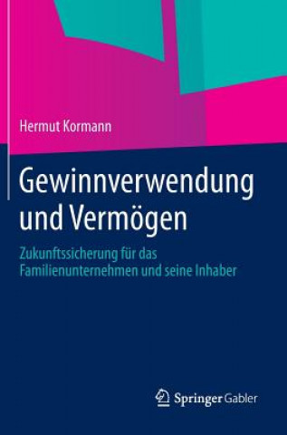 Libro Gewinnverwendung Und Vermoegen Hermut Kormann