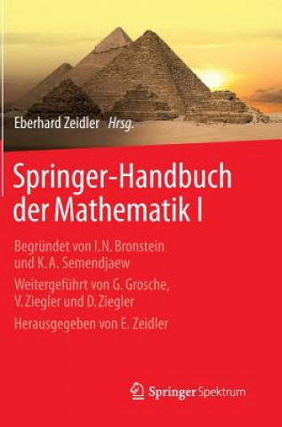 Könyv Springer-Handbuch Der Mathematik I Eberhard Zeidler