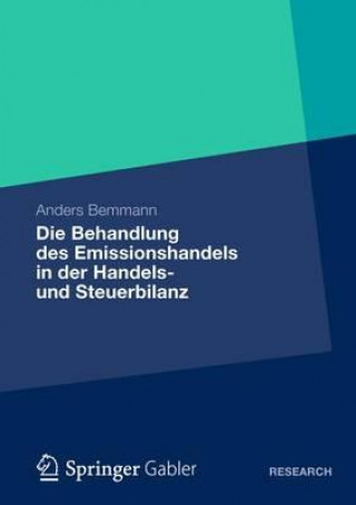 Knjiga Behandlung Des Emissionshandels in Der Handels- Und Steuerbilanz Anders Bemmann