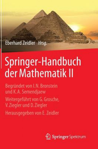 Könyv Springer-Handbuch Der Mathematik II Eberhard Zeidler