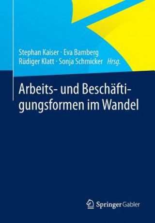 Kniha Arbeits- Und Beschaftigungsformen Im Wandel Stephan Kaiser