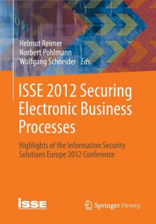 Kniha ISSE 2012  Securing Electronic Business Processes Helmut Reimer