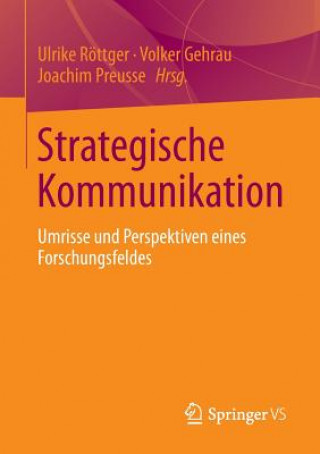 Kniha Strategische Kommunikation Ulrike Röttger