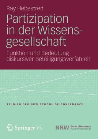 Kniha Partizipation in Der Wissensgesellschaft Ray Hebestreit