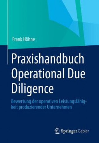 Kniha Praxishandbuch Operational Due Diligence Frank Höhne