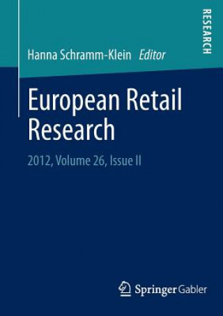 Könyv European Retail Research Hanna Schramm-Klein