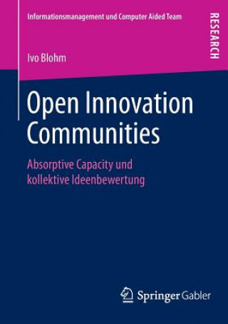 Book Open Innovation Communities Ivo Blohm