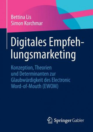 Książka Digitales Empfehlungsmarketing Bettina Lis