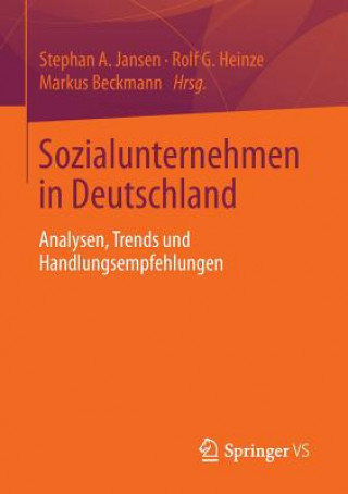 Carte Sozialunternehmen in Deutschland Stephan A. Jansen