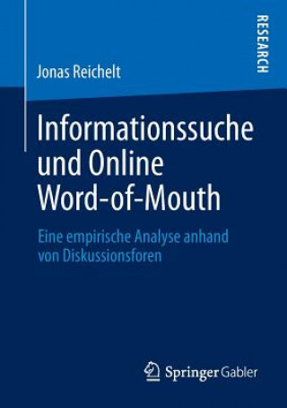 Book Informationssuche Und Online Word-Of-Mouth Jonas Reichelt