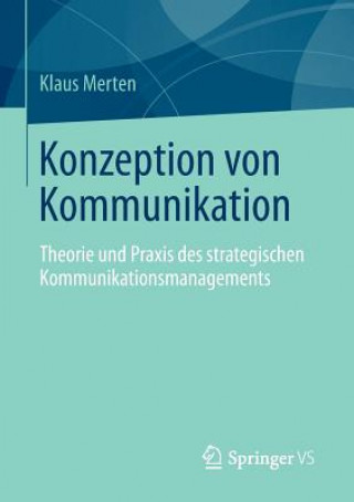 Knjiga Konzeption Von Kommunikation Klaus Merten