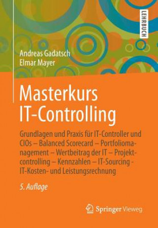 Book Masterkurs It-Controlling Andreas Gadatsch