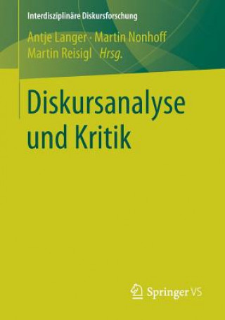 Könyv Diskursanalyse Und Kritik Antje Langer