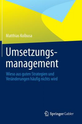 Kniha Umsetzungsmanagement Matthias Kolbusa