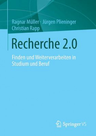 Książka Recherche 2.0 Ragnar Müller