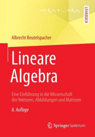 Książka Lineare Algebra Albrecht Beutelspacher