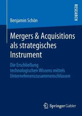 Kniha Mergers & Acquisitions ALS Strategisches Instrument Benjamin Schön