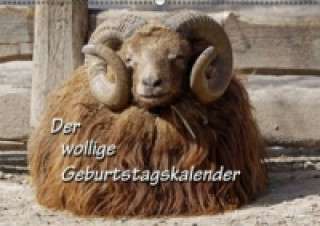 Calendario/Agenda Der wollige Geburtstagskalender (Wandkalender immerwährend DIN A2 quer) Martina Berg