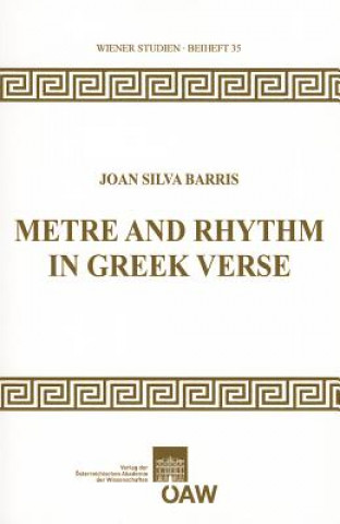 Könyv Metre and Rhythm in Greek Verse Joan Silva Barris