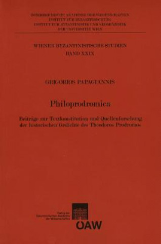 Kniha Philoprodromica Grigorios Papagiannis