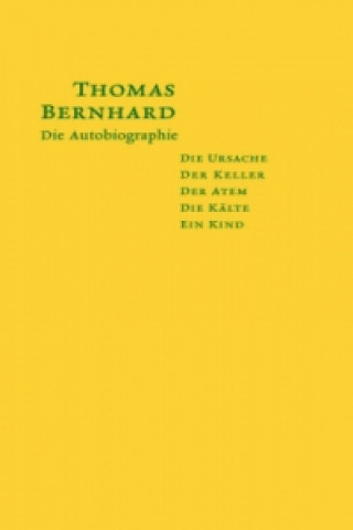 Kniha Die Autobiographie Thomas Bernhard